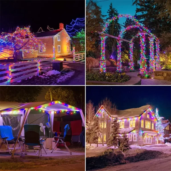 LED Solar Light Outdoor Garden Fairy String Light Led Twinkle Waterproof Lamp for Christmas Patio Tree - Image 4