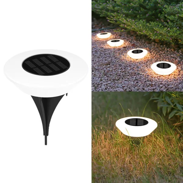 1/4PCS Solar Outdoor Lights 14LED Waterproof Lawn Lamp,360° Floor Lighting - Image 8