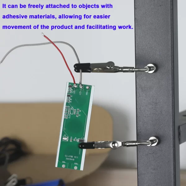 NEWACALOX Magnetic Mini Soldering Flexible Arm PCB Circuit Board Holder Soldering - Image 35