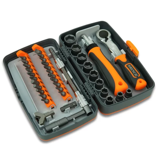 Multipurpose Tool Kit Hardware Tools Combination Wrenches Toolbox Hand Tool Sets - Image 5