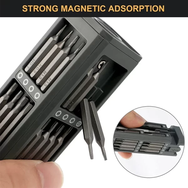 Precision Screwdriver Set 8 32 43 46 in 1 Torx Hex Phillips Magnetic Screwdriver Bit Phone Watch Laptop Mini Repair Tool Set - Image 6