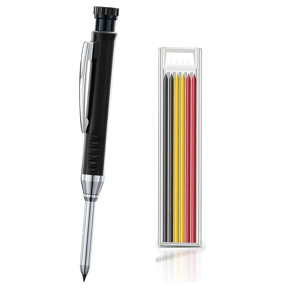Solid Carpenter Mechanical Pencil with Sharpener - Image 16