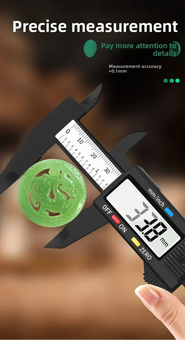 100/150mm Digital Caliper Vernier Caliper Gauge Measuring Tool - Image 12