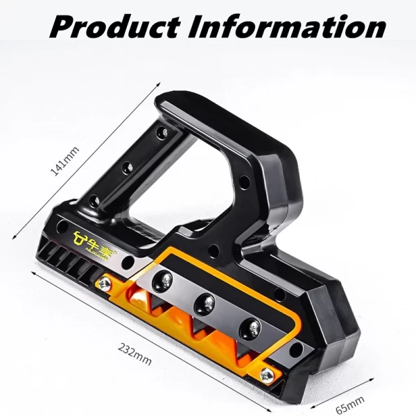 45°/60° Woodworking Chamferer Planers Plasterboard Gypsum Board Hand Plane Drywall Edge Chamfer Trimmer - Image 4