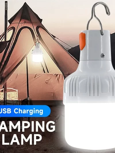 Outdoor USB Rechargeable LED Lamp Bulbs High Brightness