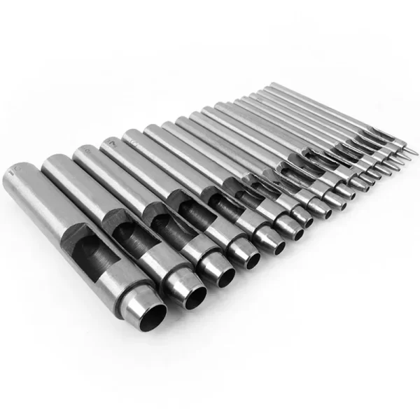 Round Punch Hollow Punch Steel Chisel Leather Puncher Cutting Tool for Belts, Metal Gaskets, Leather, Canvas (0.5mm To 60mm) - Image 6