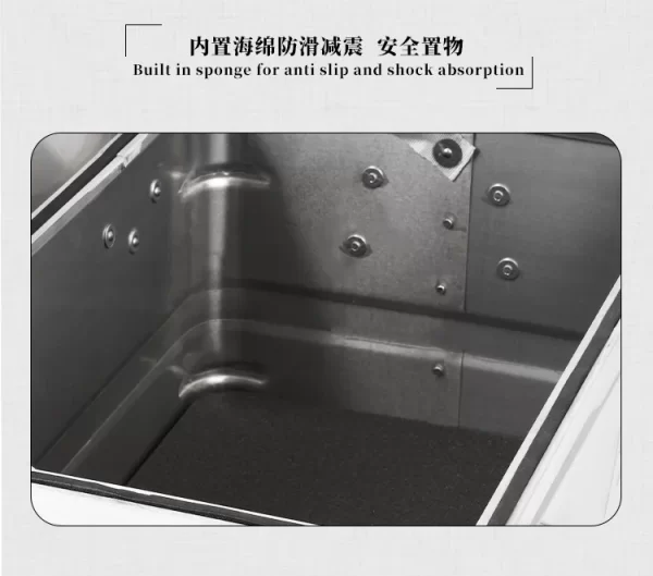 MOUNTAINHIKER Outdoor Storage Box Camping Picnic Travel Aluminum Alloy Large Capacity Box Silver Storage Bag 30-80L - Image 30