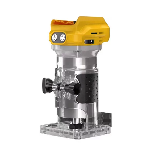 Brushless Electric Trimmer Woodworking Trimming Machine Wood Router Milling Engraving Slotting Machine Fit Dewalt 18V Battery - Image 7