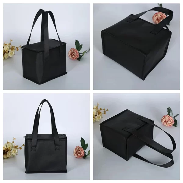 Portable Lunch Cooler Bag Folding Insulation Picnic Ice Pack Food Thermal Bag Drink Carrier Insulated Bags Beer Delivery Bag - Image 6
