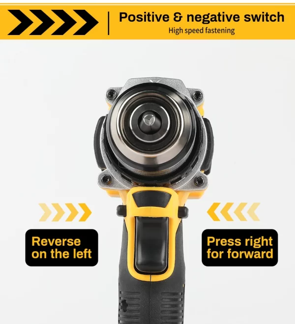DEWALT DCD805 20V High - Performance Brushless Cordless Impact Drill & Screwdriver - Ideal for Pros & DIYers - Image 12