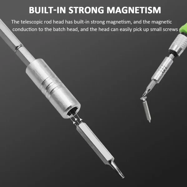 32 in 1 Multifunctional Screwdriver Set with 30 PCS Torx Phillips Magnetic Screw Driver Bits - Image 4