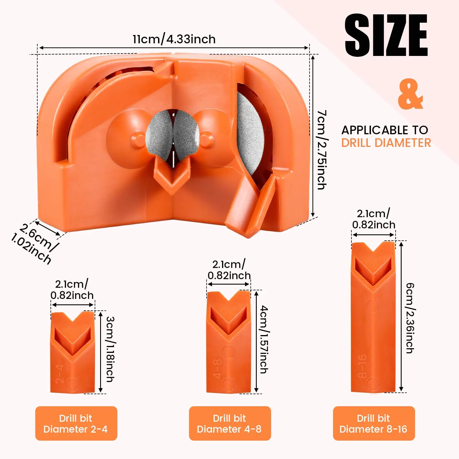 Multipurpose Drill Bit Grinding Sharpener ,Electric Impact Drill Knife Sharpener - Image 3