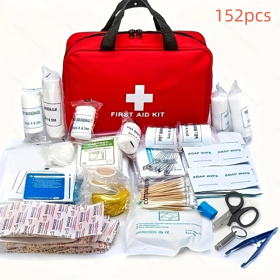 Portable Emergency Medical First Aid Bag Kit - Image 11