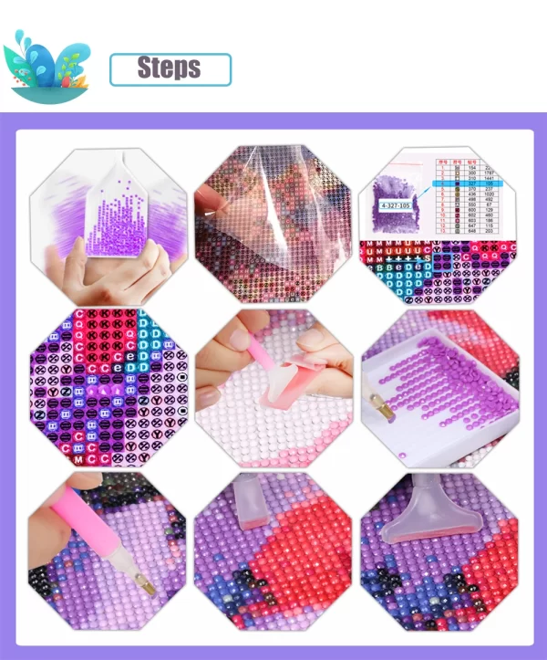 AZQSD Diamond Embroidery 5d Daisy Flower Mosaic Handicrafts Home Decor Diamond Painting Floral - Image 15
