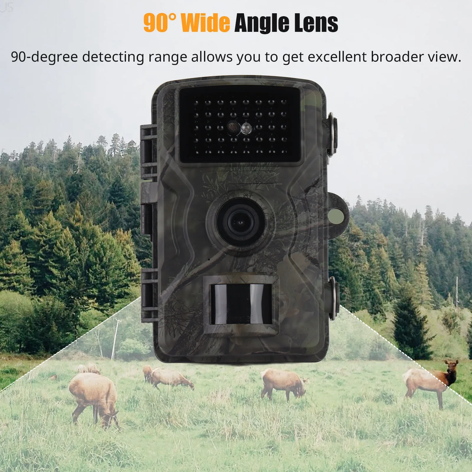 1080P Hunting Camera 2.0in LCD 16MP Infrared Night Vision Mobile Monitoring IP66 Waterproof Trail Camera trail camera - Image 10