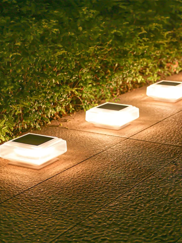 30Led Solar Pillar Light, Post Caps Lights, Waterproof Fence Post Lamp Outdoor - Image 6