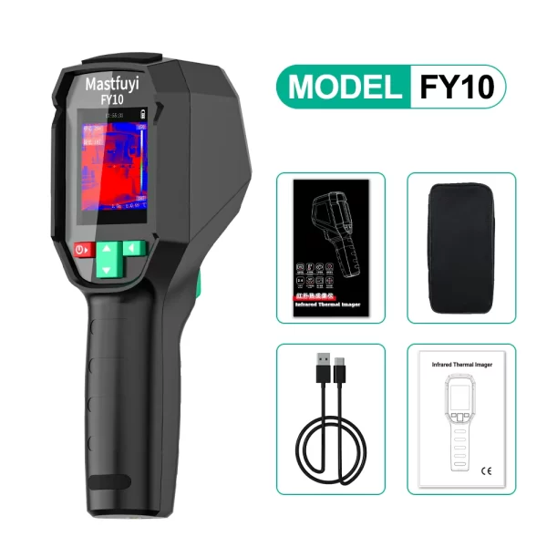 MASTFUYI FY12 Handheld Thermal Imager -20~550°C 15 False Color Non-contact Temperature Measurement 50×50° - Image 7