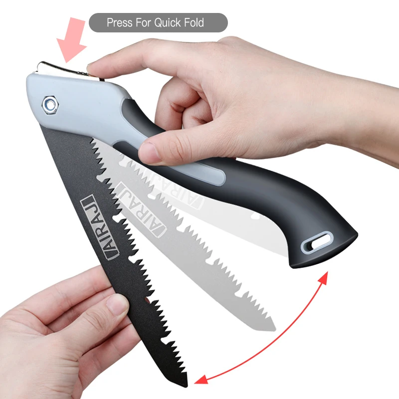 AIRAJ Folding Saw Woodworking Folding hacksaw Multifunction Cutting Wood - Image 4