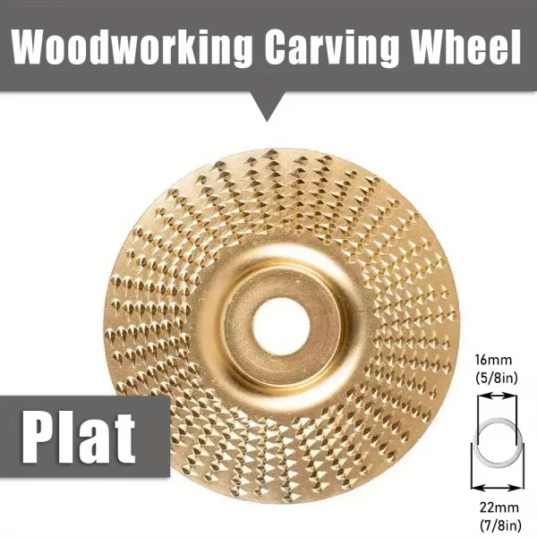 1/3pcs Woodworking Carving Wheel Polishing Wheel Versatile Sanding Disc Wood Shaping Tool Abrasive Disc - Image 9