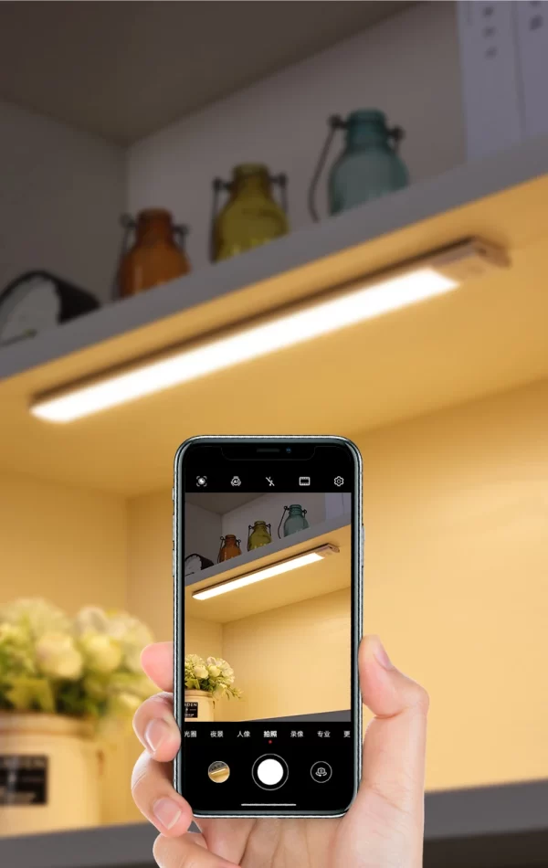 LED Cabinet Light USB Type-C Rechargeable Motion Sensor Led Lamp for Kitchen Wardrobe Cabinet Lighting 20cm/30cm/40cm/50cm/60cm - Image 23