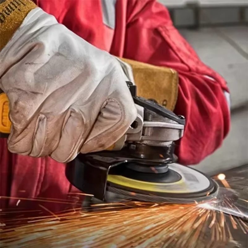 125mm brushless flat head angle grinder bare machine tool cutting machine 20V batteries - Image 2