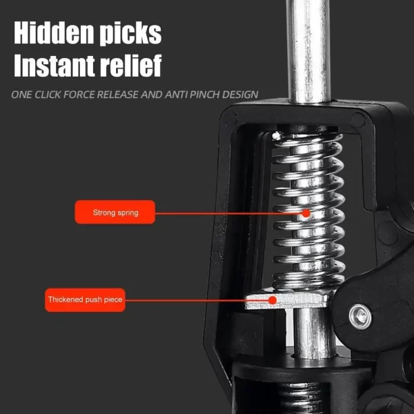 Telescopic Steel Hand Jack Support Rod Labor-Saving Cabinet Board Lifting - Image 15
