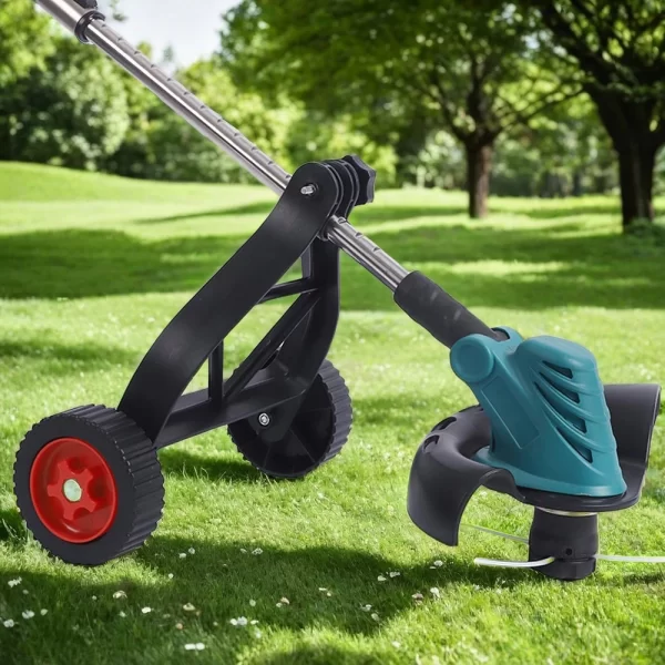 Universal Adjustable Lawn Mower Support Wheel Attachment Garden Grass Trimmer - Image 3