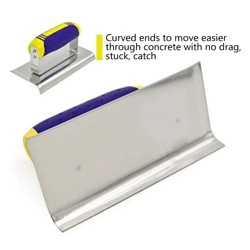 2 pcs Stainless Steel Plastering Trowel Float Flooring Trowel Concrete Groover grout cutter for Corners/sharp corners - Image 10