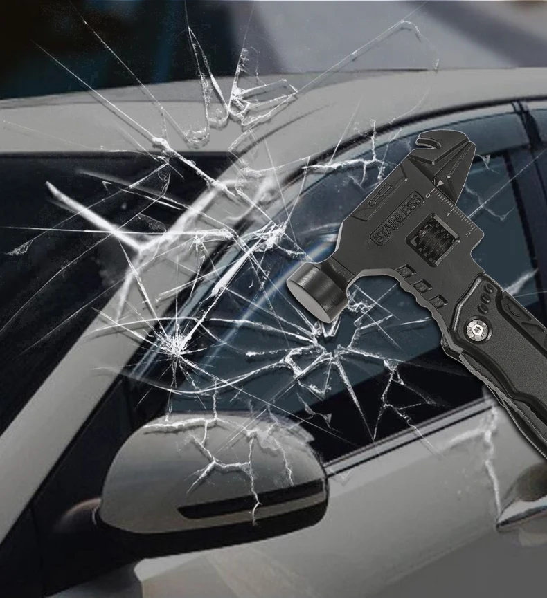 Multifunctional Pliers Multitool Claw Hammer Stainless Steel Tool - Image 16