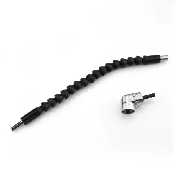 105 Degree Angle Socket Holder Adapter Adjustable Drill Bit Screwdriver 360 Degree Rotation Extension - Image 4