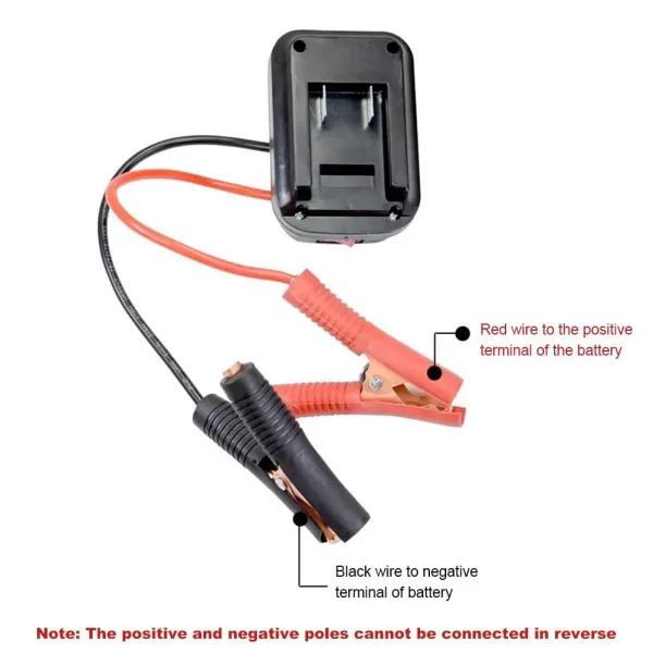 Car Lithium Battery Converter Charger Clip Auto Igniter Jump Starter - Image 6