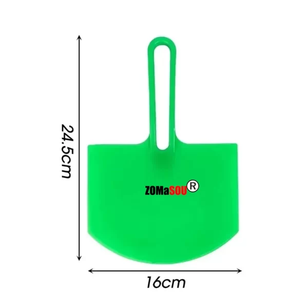 1/2Pcs Curved Bucket Scoop Scraper Spackle Paint Putty Knife Drywall Finishing Plaster Scraping - Image 3