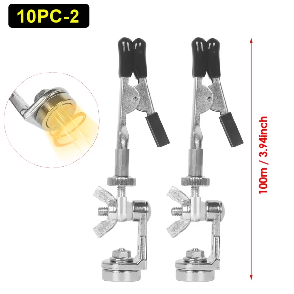 NEWACALOX Magnetic Mini Soldering Flexible Arm PCB Circuit Board Holder Soldering - Image 6