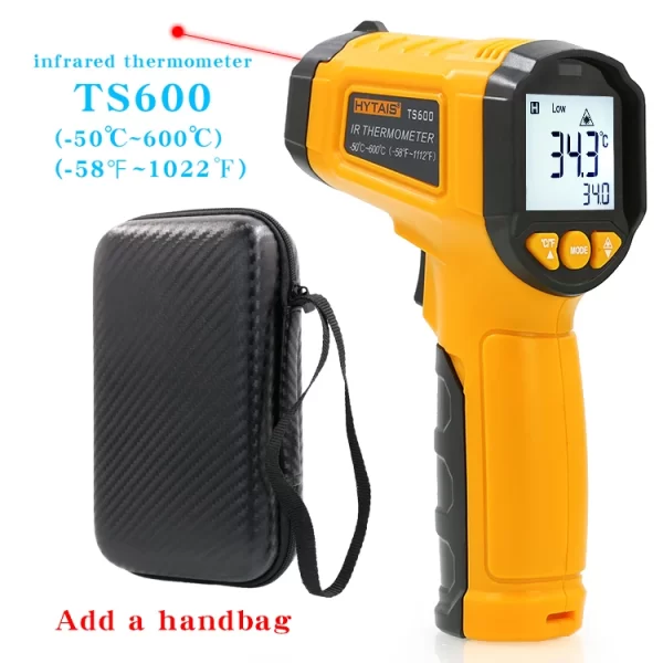 TS380 Infrared Non-Contact HYTAIS Thermometer Handheld Industrial High-Precision Electronic Temperature Gauge TS600 - Image 9