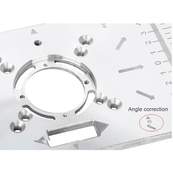 Aluminium Router Table Insert Plate Table For Woodworking Benches Router - Image 13
