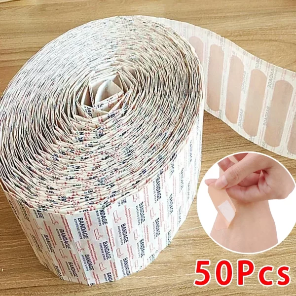 Band-Aids Waterproof Breathable Cushion Adhesive Plaster Wound Hemostasis Sticker Band First Aid Bandage Medical Gauze - Image 8