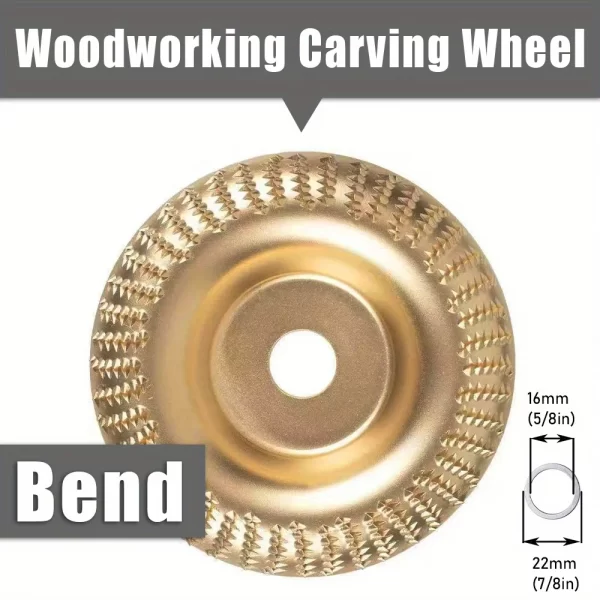 1/3pcs Woodworking Carving Wheel Polishing Wheel Versatile Sanding Disc Wood Shaping Tool Abrasive Disc - Image 7