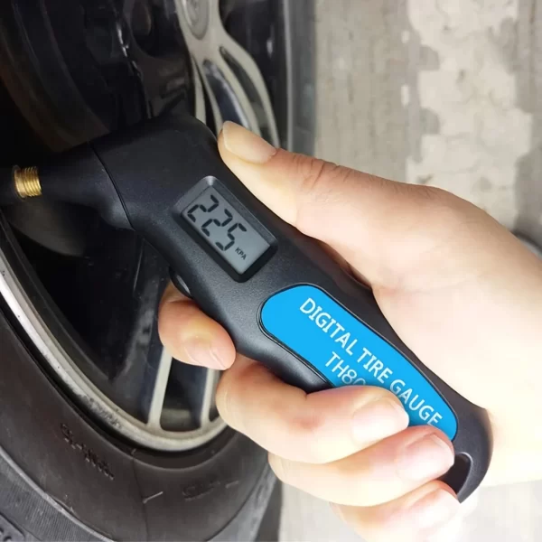Universal TH805 Digital Car Tire  Air Pressure Gauge Meter LCD Display Tester