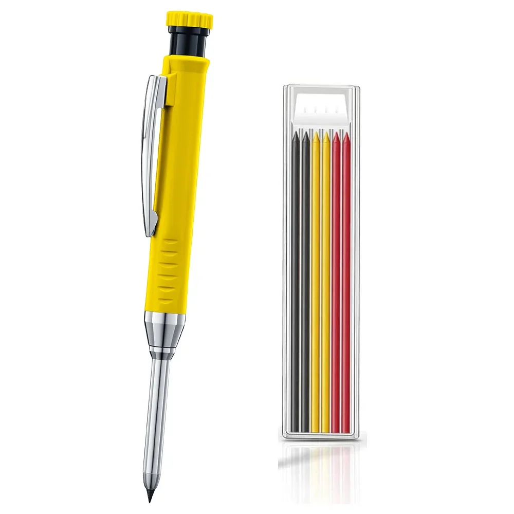 Solid Carpenter Mechanical Pencil with Sharpener - Image 22