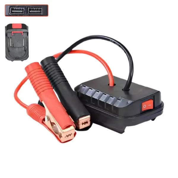 Car Lithium Battery Converter Charger Clip Auto Igniter Jump Starter - Image 14