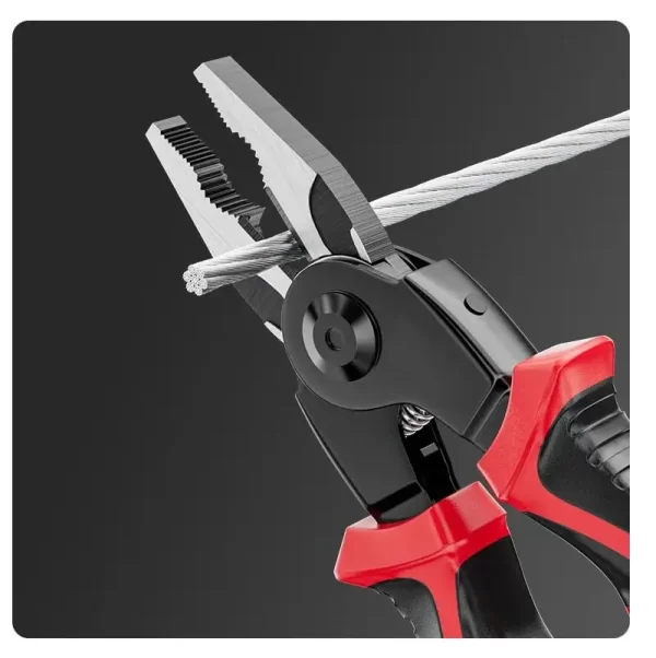5 in 1 Wire Stripper Tools Set Combination Interchangeable Pliers Kit Wire Stripper Wire Crimper Linesman Pliers Cable Cutter - Image 5