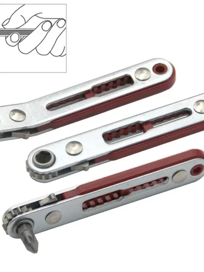 Multifunctional Bidirectional Forward and Reverse Ratchet Screwdriver