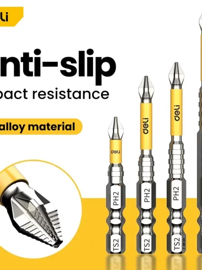 Non-slip PH2 Magnetic Batch Head Cross Screwdriver Hardness Drill Bit Screw Driver Hand Tools 25/50/65/70/90/150mm