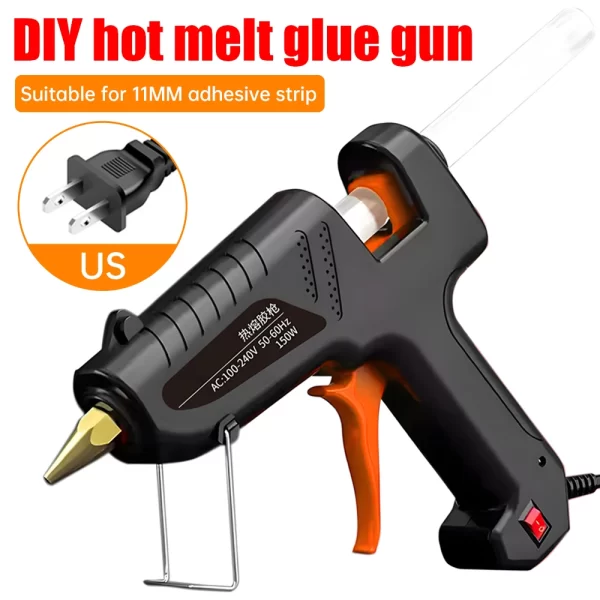 Hot Melt Glue Gun 11mm Glue Sticks Industrial DIY Electrothermal Glue Gun - Image 10