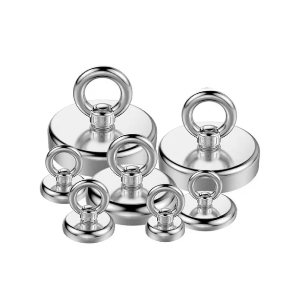 Super Strong Neodymium Fishing Magnets Heavy Duty imanes Magnet with Countersunk Hole Eyebolt for Salvage Magnetic Fishing - Image 15