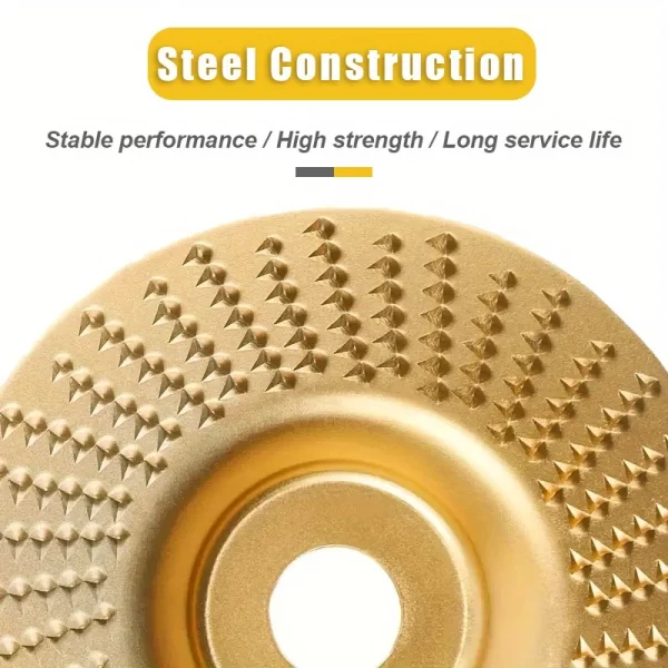 1/3pcs Woodworking Carving Wheel Polishing Wheel Versatile Sanding Disc Wood Shaping Tool Abrasive Disc - Image 3