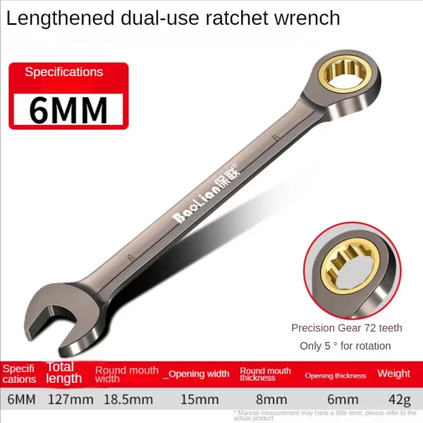 Universal Torx Wrench Adjustable Torque 8-22mm Ratchet Spanner - Image 27