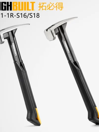 TOUGHBUILT Steel Rip Hammer TB-H1-1R-S16 TB-H1-1R-S18 16 OZ. 18 OZ. Smooth Face Hand Tools