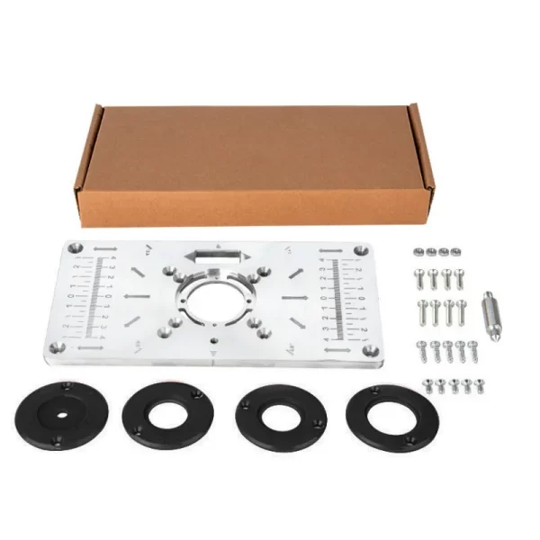 Aluminium Router Table Insert Plate Table For Woodworking Benches Router - Image 10