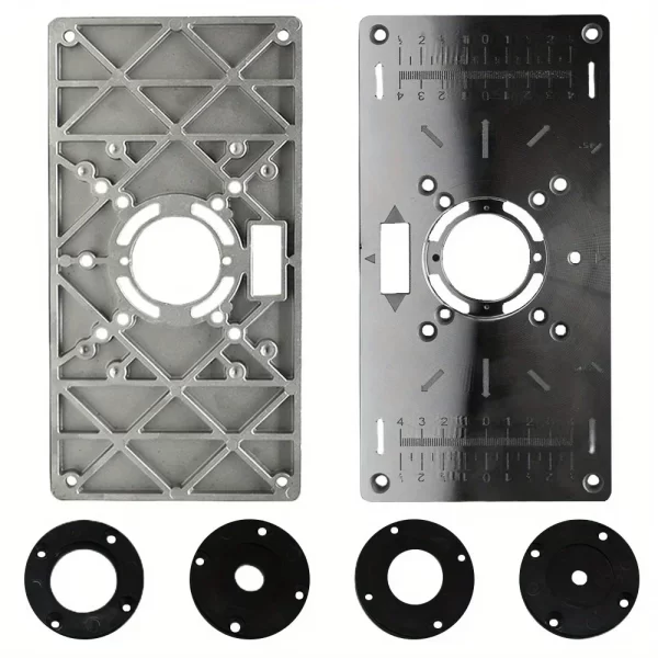 Aluminium Router Table Insert Plate Table For Woodworking Benches Router - Image 4